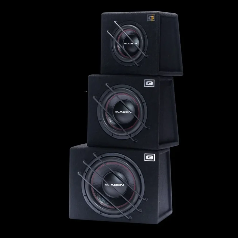 8" subwoofer v boxe do auta Gladen RS-X 08 SB