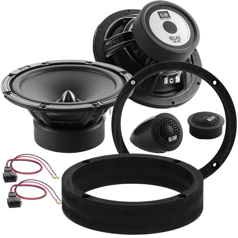 BLAM Relax 2 165 R2X reproduktory pre Škoda Karoq predné dvere
