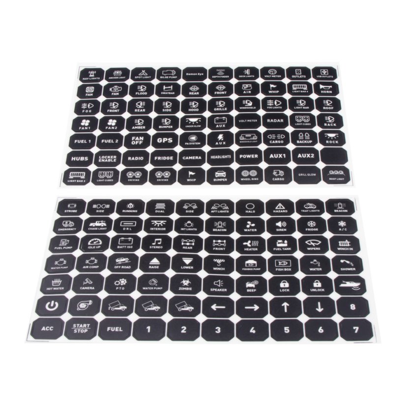 Multiprepínač 12/24V, 6-kanálový, 60A