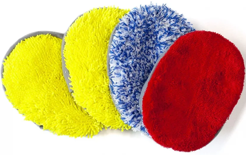 AVA 4 pcs Mix Microfiber Pads mikrovláknové pady