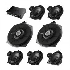 Set ozvučenia Audison s DSP procesorom do BMW X4 (G02) s výbavou Hi-Fi Sound System