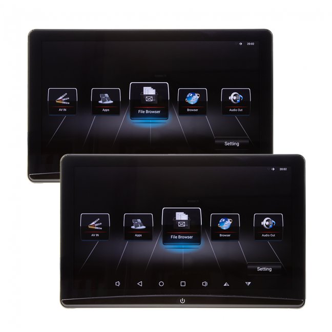 Set LCD monitorov 10,6" pre Mercedes-Benz