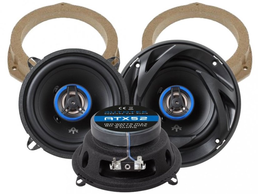Autotek ATX52 reproduktory pre Opel Corsa E (2014->) zadné dvere Autotek ATX52 reproduktory pre Opel Corsa E (2014->) zadné dvere
