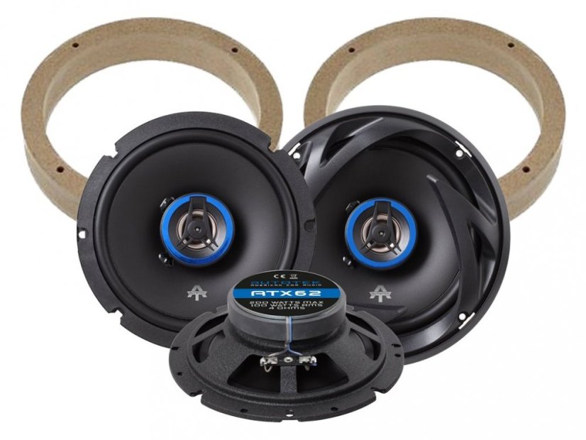 Autotek ATX62 reproduktory pre Volkswagen POLO (2001-2009) zadné dvere