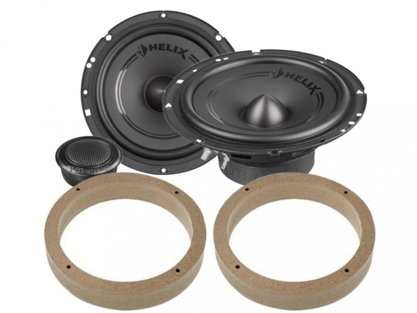 Helix F 62C reproduktory pre Volkswagen POLO (2001-2009) predné dvere