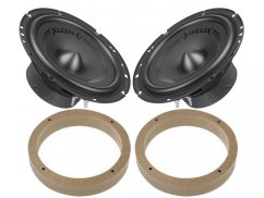 Helix F6X reproduktory pre Volkswagen POLO (2001-2009) zadné dvere