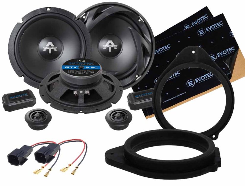 Autotek ATX6.2C reproduktory pre Opel Astra J Autotek ATX6.2C reproduktory pre Opel Astra J