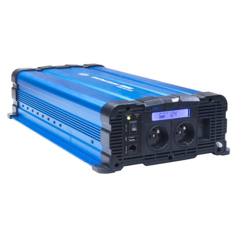 Sínusový menič napätia z 12/230V, 4000W / displej