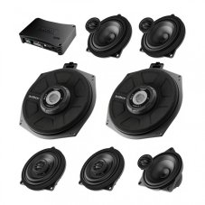 Set ozvučenia Audison s DSP procesorom do BMW X5 (F15) s výbavou Hi-Fi Sound System