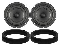 Helix F 62C reproduktory pre Škoda Roomster (2006-2015) zadné dvere