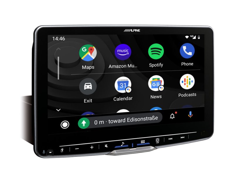 Alpine 9 palcové multimediálne rádio iLX-F905DU8 pre Fiat Ducato 8