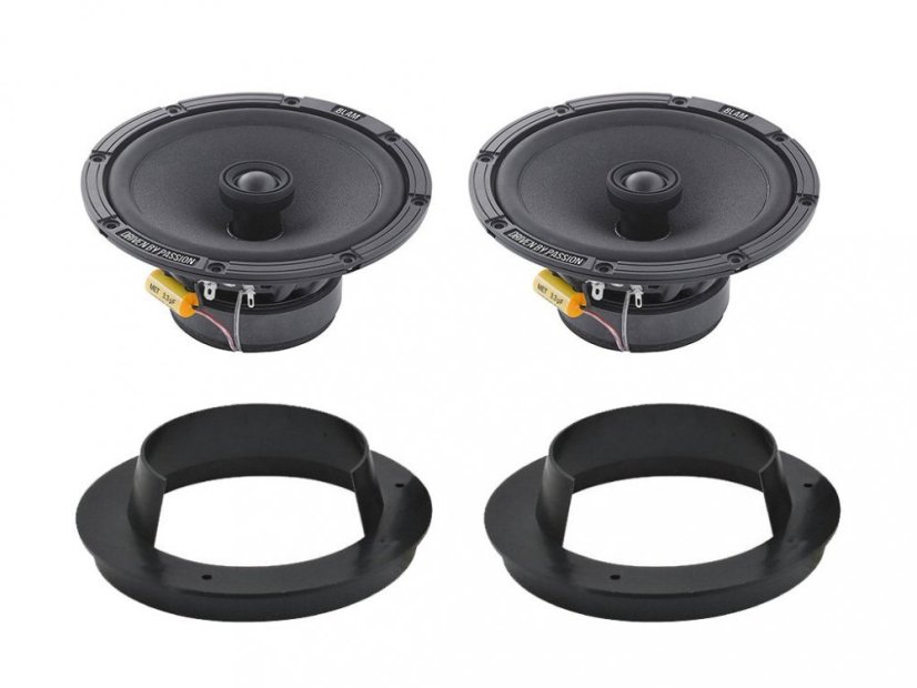 BLAM Relax 165 RC reproduktory pre SUZUKI SX4 (2006-) - zadné dvere