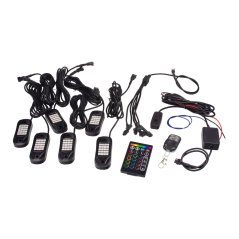 LED podsvetlenie podvozku RGB 12V, Bluetooth, 120LED