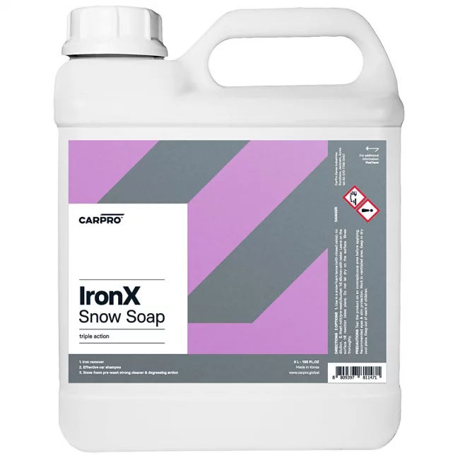 Autošampón CarPro IronX Snow Soap 4L