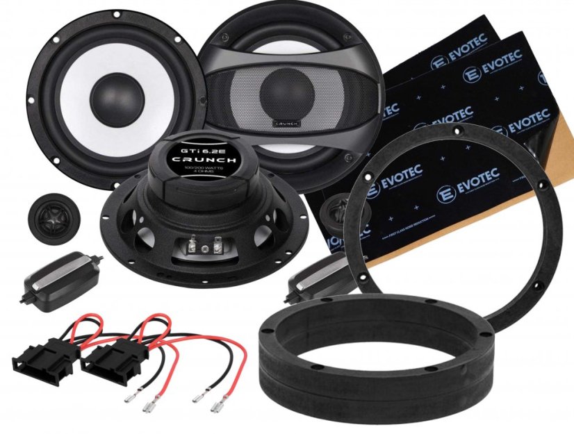 Crunch GTi6.2E reproduktory pre Škoda Roomster