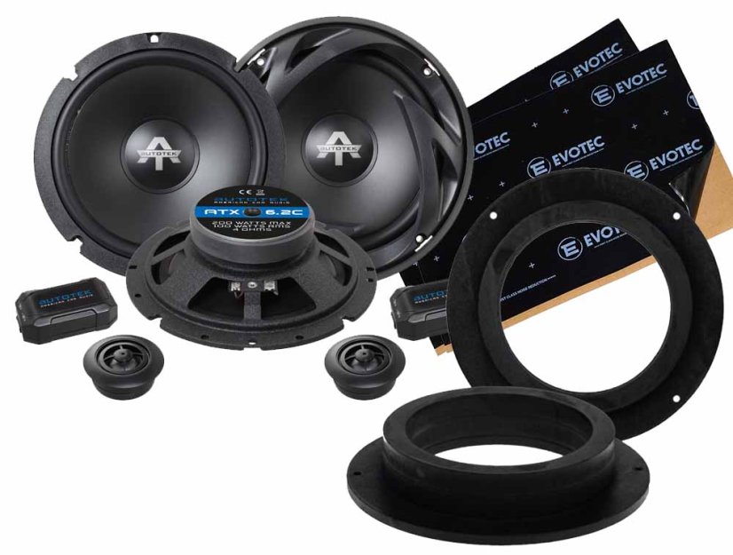 Autotek ATX6.2C reproduktory pre Audi A4 B8