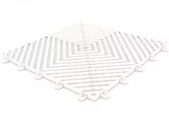 Modulárna plastová podlaha Maxton biela V2