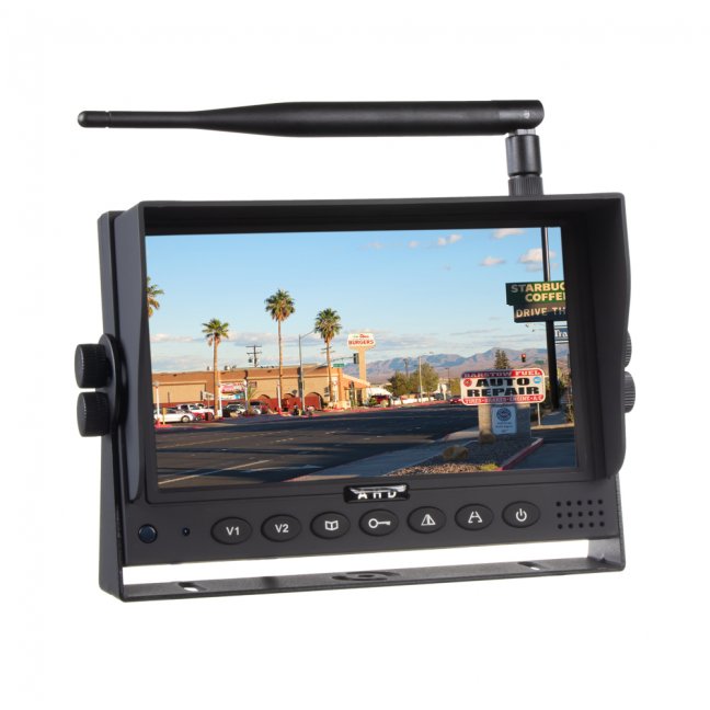 Set 2ks bezdrôtové AHD cúvacie kamery -  LCD monitor 7"