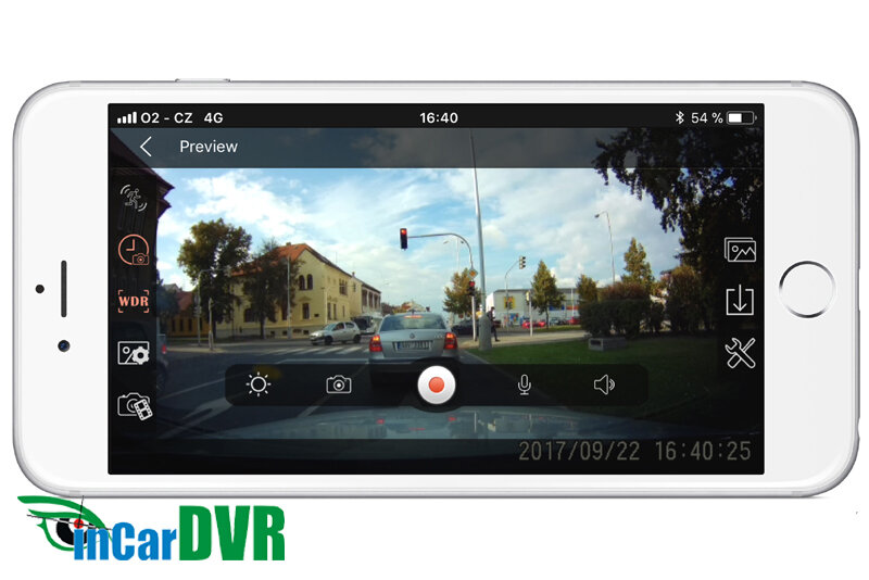 DVR HD kamera + Wi-Fi vhodná pre BMW Mini