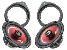 MTX Audio TR65C reproduktory pre CHEVROLET CRUZE (2009-) zadné dvere