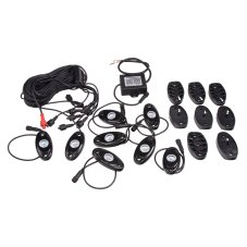 LED podsvetlenie podvozku RGB 12V, Bluetooth, 24x3W
