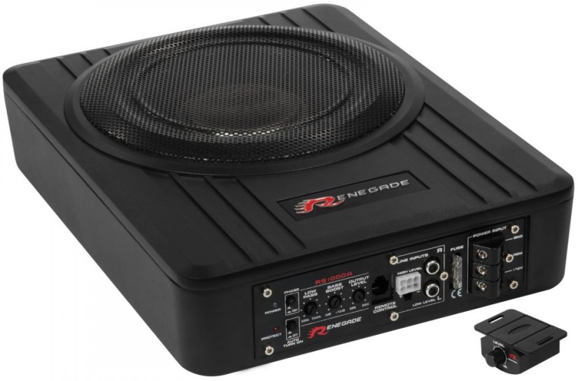 Aktívny subwoofer pod sedadlo Renegade RS1000A