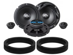 Autotek ATX6.2C reproduktory pre Škoda Fabia II predné dvere