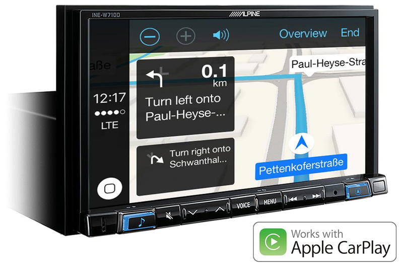 7" navigácia s dotykovým displejom Alpine INE-W720D