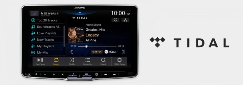 Autorádio iLX-F905D Alpine Halo9 s Apple CarPlay a DAB+