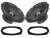 Helix F 62C reproduktory pre Mitsubishi Pajero (2006->) predné dvere