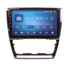 Autorádio pre Škoda Octavia 2007-2014 s 10,1" LCD, Android, WI-FI, GPS, CarPlay, 4G, Bluetooth