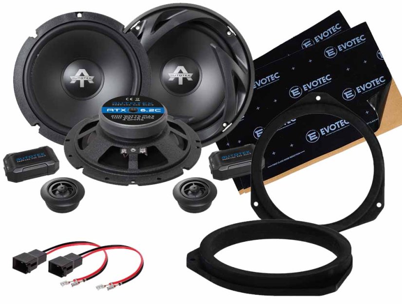 Autotek ATX6.2C reproduktory pre Opel Corsa E Autotek ATX6.2C reproduktory pre Opel Corsa E