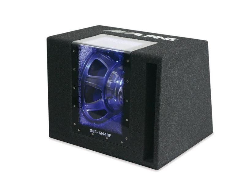 12" subwoofer v boxe do auta Alpine SBG-1244BP