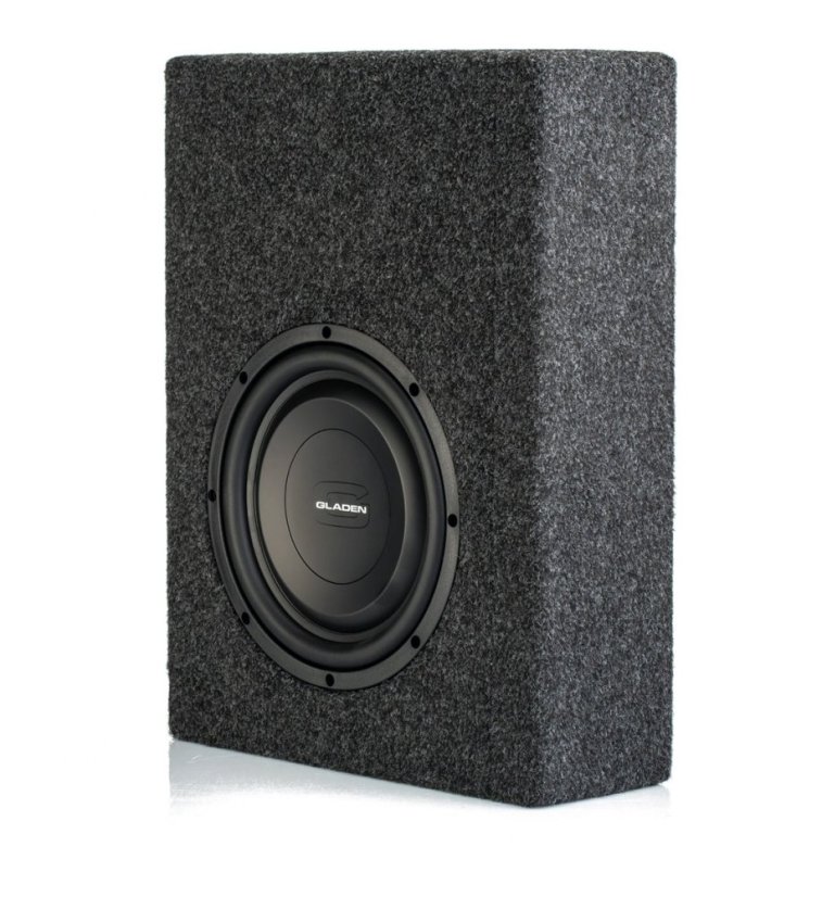 10" subwoofer v boxe do auta Gladen RS-X 10 SLIM SB-CU