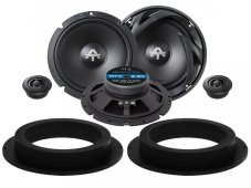 Autotek ATX6.2C reproduktory pre Volkswagen Transporter T6 (2015-) predné dvere