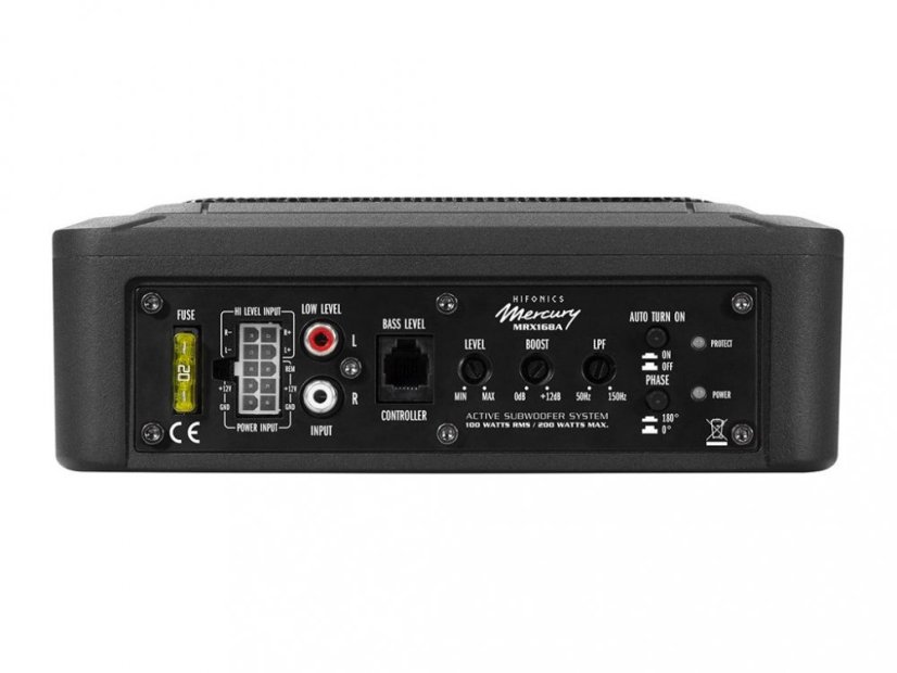 Aktívny subwoofer pod sedačku Hifonics Mercury MRX168A
