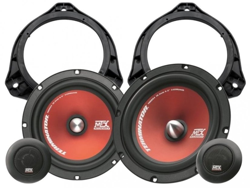 MTX Audio TR65S reproduktory pre KIA RIO (2015-2017) predné dvere