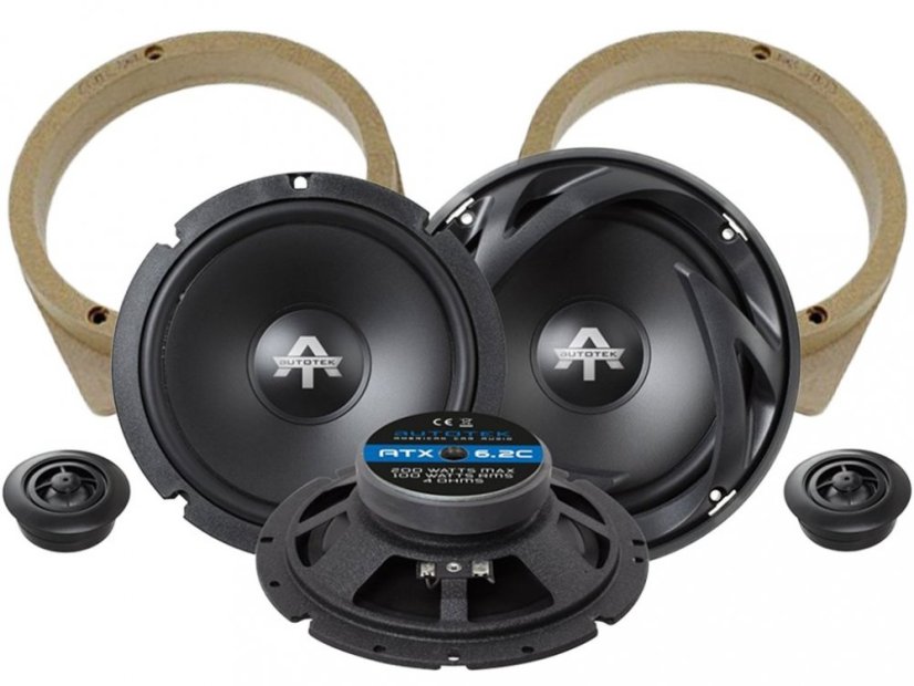 Autotek ATX6.2C reproduktory pre Honda CR-V III ( 2006-2012) predné dvere