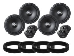 Predné a zadné reproduktory Autotek ATX6.2C pre Škoda Octavia III (2013-2019)