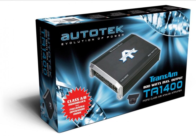 Autotek TA1400 analógový monoblok
