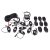LED podsvetlenie podvozku RGB 12V, Bluetooth, 24x3W