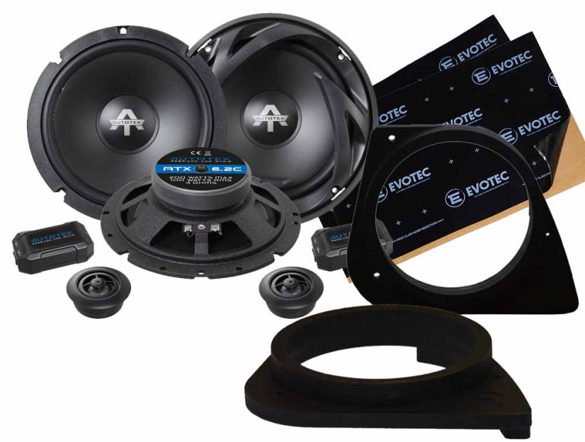 Autotek ATX6.2C reproduktory pre BMW E46