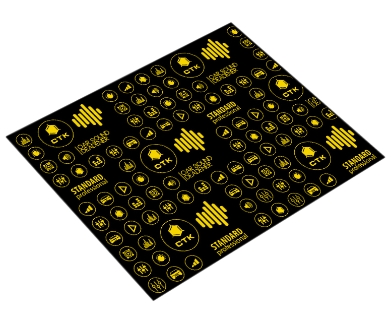 CTK Standard PRO 2,0mm tlmiaci materiál