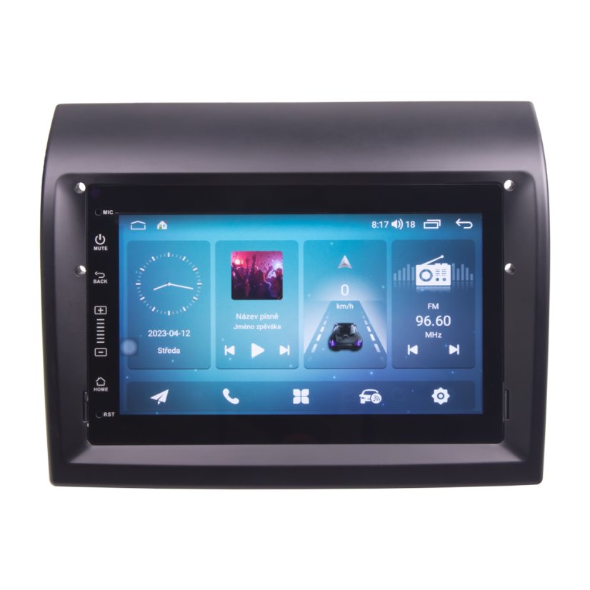 Autorádio pre FIAT/CITROEN/PEUGEOT so 7" LCD, Android, WI-FI, GPS, CarPlay, 4G, Bluetooth, 2x USB