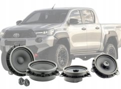 Predné a zadné reproduktory Focal vhodné do Toyota Hilux 8