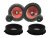 MTX Audio TR65S reproduktory pre AUDI A5 B9 (2016-) - zadné dvere