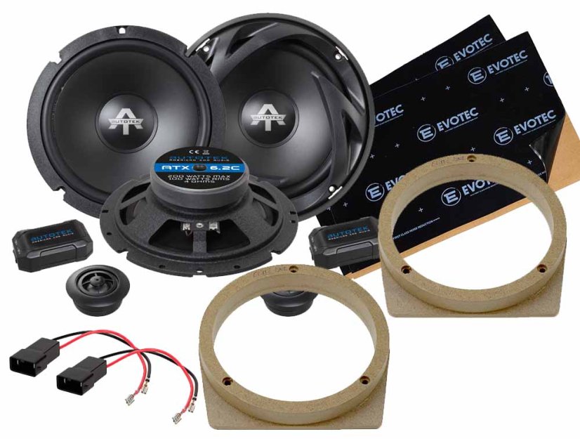 Autotek ATX6.2C reproduktory pre Honda Civic VII
