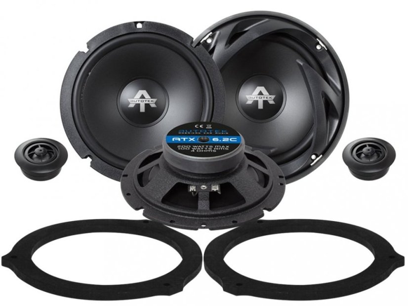 Autotek ATX6.2C reproduktory pre FORD FOCUS MKIII (2011-2018) predné dvere