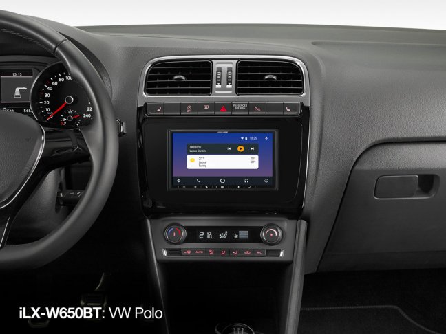 Autoradio Alpine iLX-W650BT s kompatibilitou Apple CarPlay a Android Auto