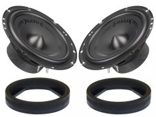 Helix F 62C reproduktory pre  Mitsubishi Outlander (2007-2016) predné dvere